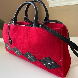 Etienne Aigner Wool Handbag